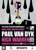 MTV Euro Music Award's Paul van Dyk Night - Flyer