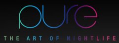 Logo PURE the art of nightlife