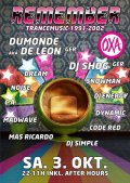 OXA Club: Remember Trance - 3 octobre 2009