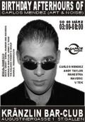 N#:114001 - Carlos Mendez B-Day Afterhours -Flyer