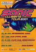 N#:96001 - Flyer de la Sonic Clubbing Tour 2001