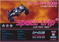 N#:136001 - Flyer de la Space Trip - st club night 2002