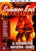 N#:71001 - Flyer de la Summer End Festival 2001